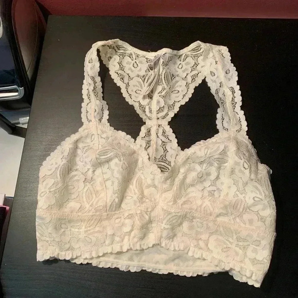 Free People White Bra - Picture 1 of 6
